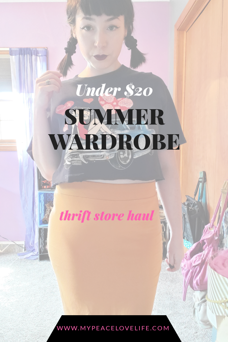Under $20 Summer Wardrobe Thrift Store Haul! 