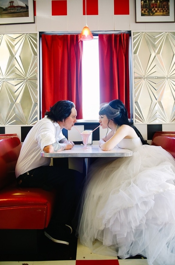 Our 50's Diner Wedding Shoot!