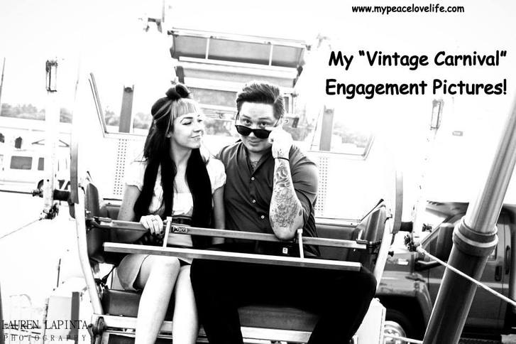 My Vintage Carnival Engagement Pictures